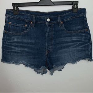 Blue Levi’s 501 Shorts